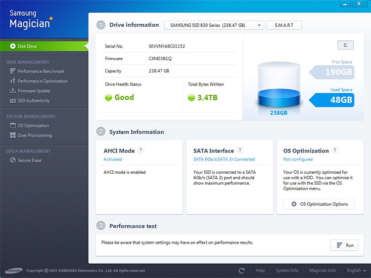 Samsung SSD Restoration & Magician