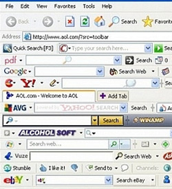 toolbar overload