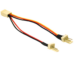 3 Pin Power Y Cable | 3 Pin Fan Power Splitter