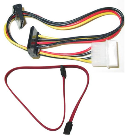SATA 2 Power Adapter / Data Cable Kit