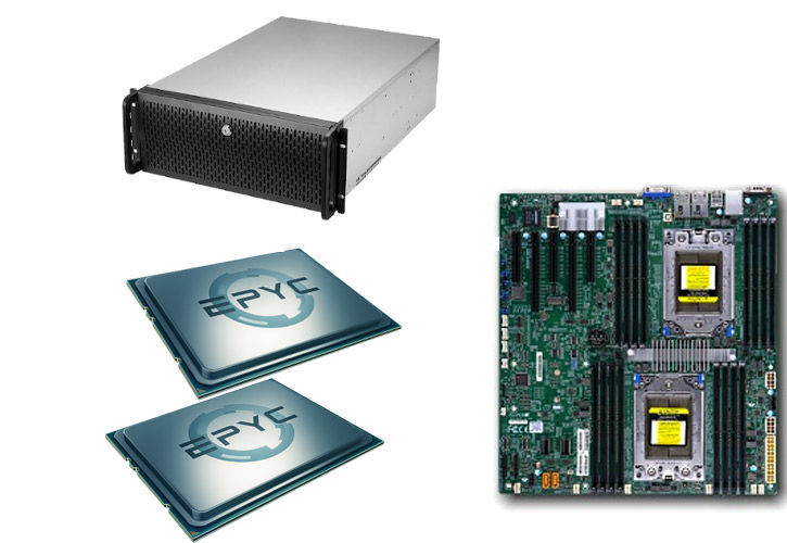 Dual AMD EPYC Server | AMD EPYC Rackmount Build