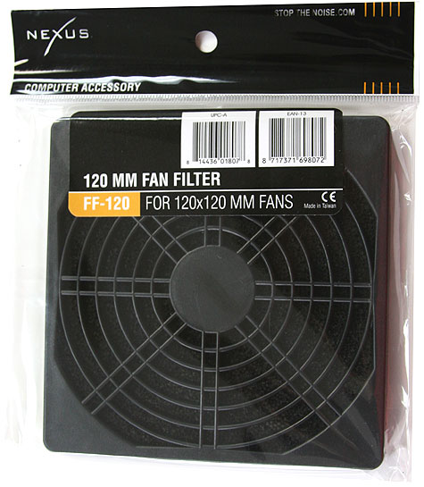 Nexus 120mm Fan Filter