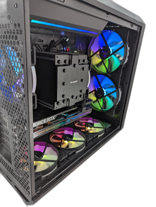 Intel Silent Striker Gaming PC features