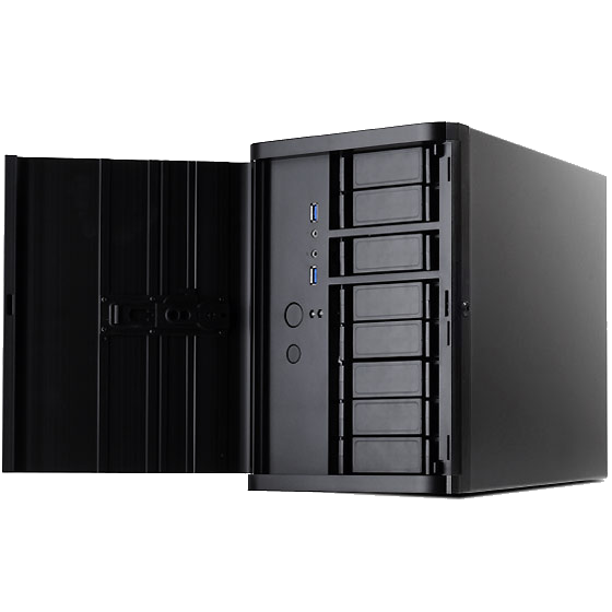 Quiet Storage NAS with 8 Drive Bays | Silent Network Storage Server