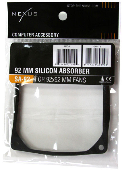 Nexus 92mm Silicon Fan Noise Absorber