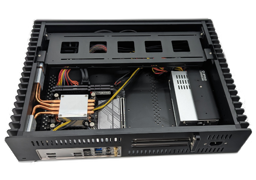 Streacom FC10 Passive Cooling Fanless PC features